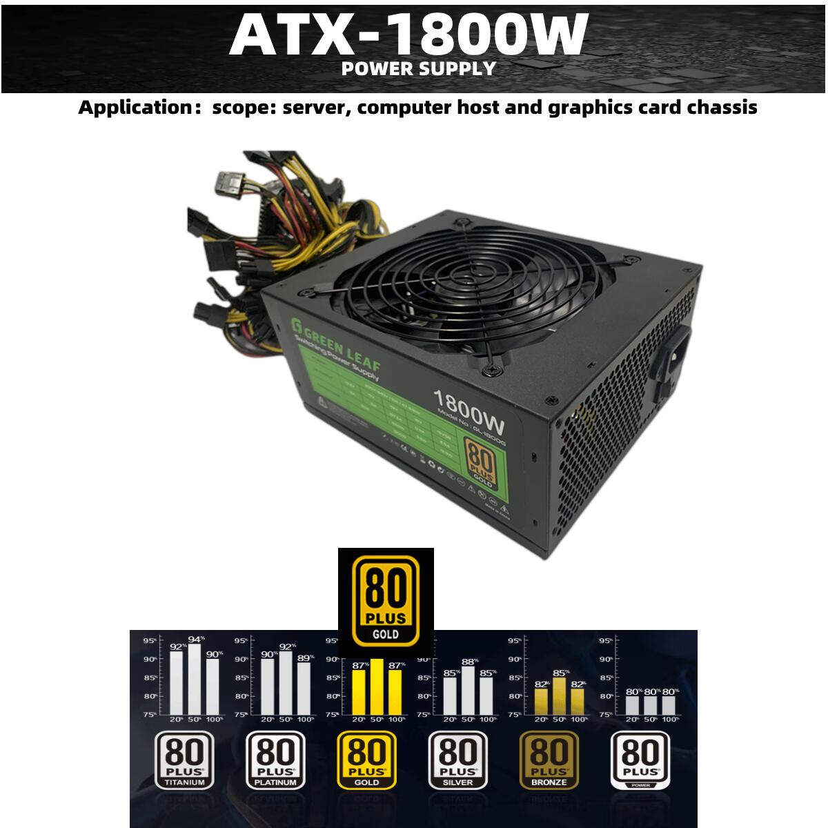 24pin Power Supply 1800w 24pin Power Supply 1800w
