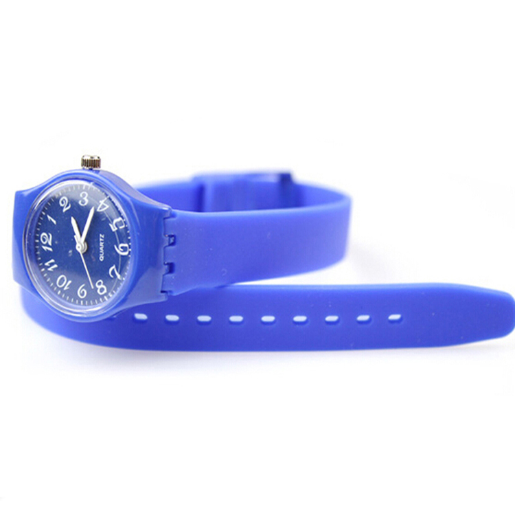 blue color watch