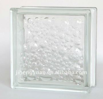 Clear water bubble glass brick, china glass block