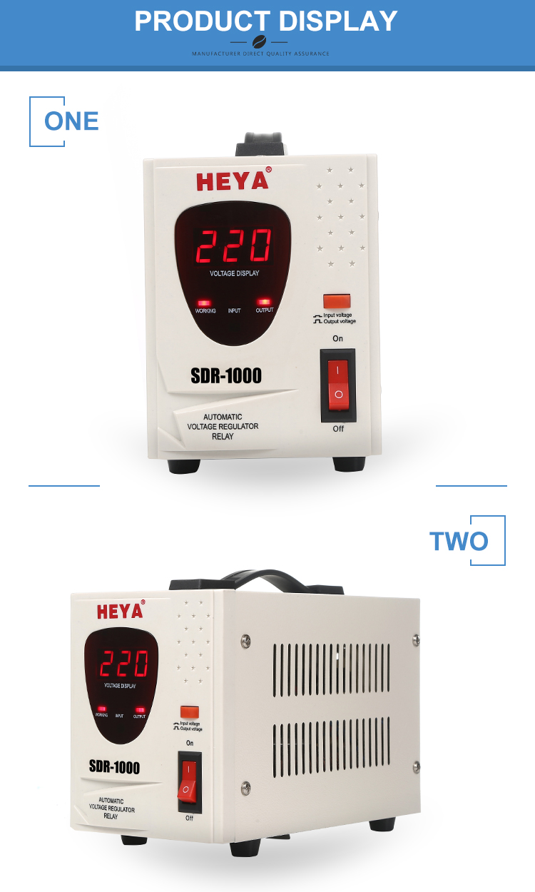 SDR SDR-1000VA Ac Automatic Voltage Regulator/Stabilizer