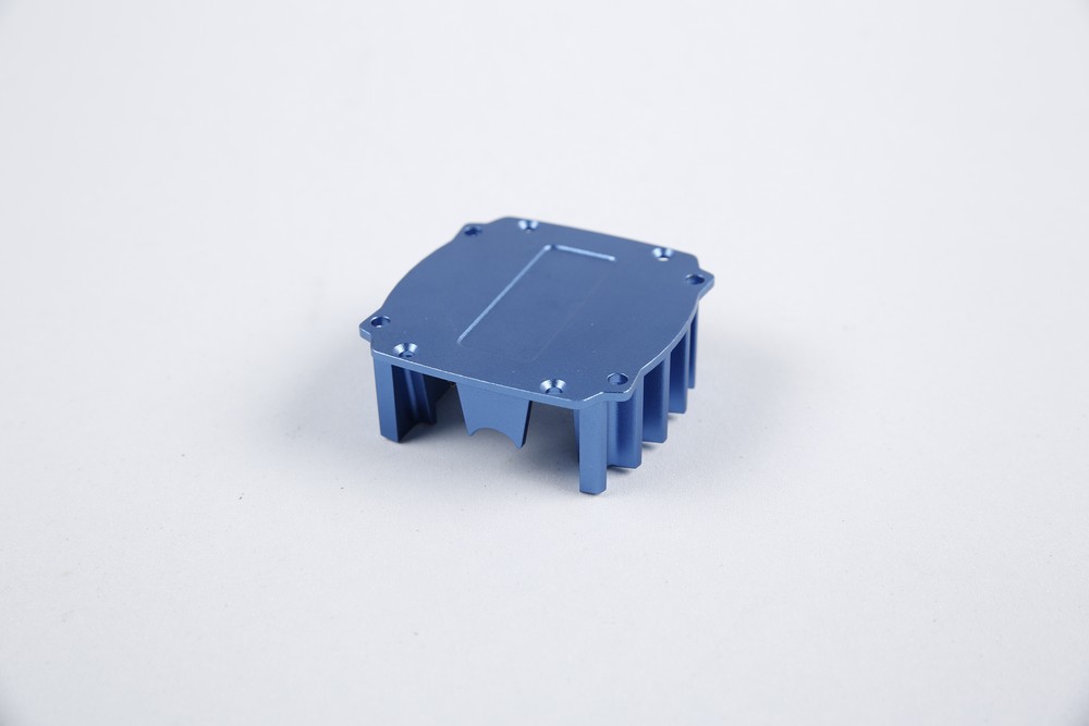 CNC Milling Housing With Blue Anodize