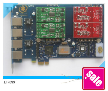 Aex410 Asterisk Card Asterisk PCI Express Card PCI-E Asterisk Card