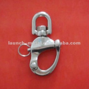 eye swivel stainless steel snap shackle