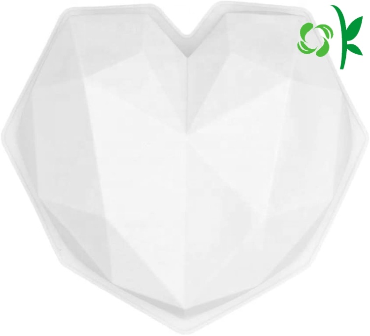 Silicone Heart Diamond Shaped Cake Mold