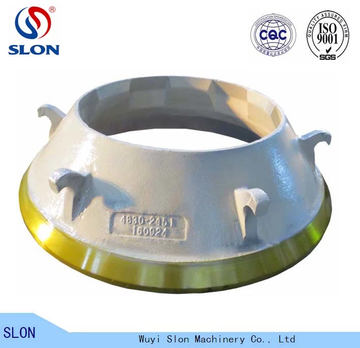 Manganese Steel Symons Cone Crusher Concave Mantle and Bowl Liner