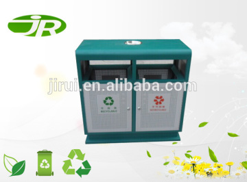 large metal trash receptacles for outdoor