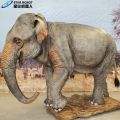 2.2M Life Size Animatronic Elephant Model for Sale