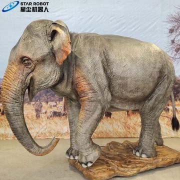 Model gajah animatronik ukuran 2.2m untuk dijual