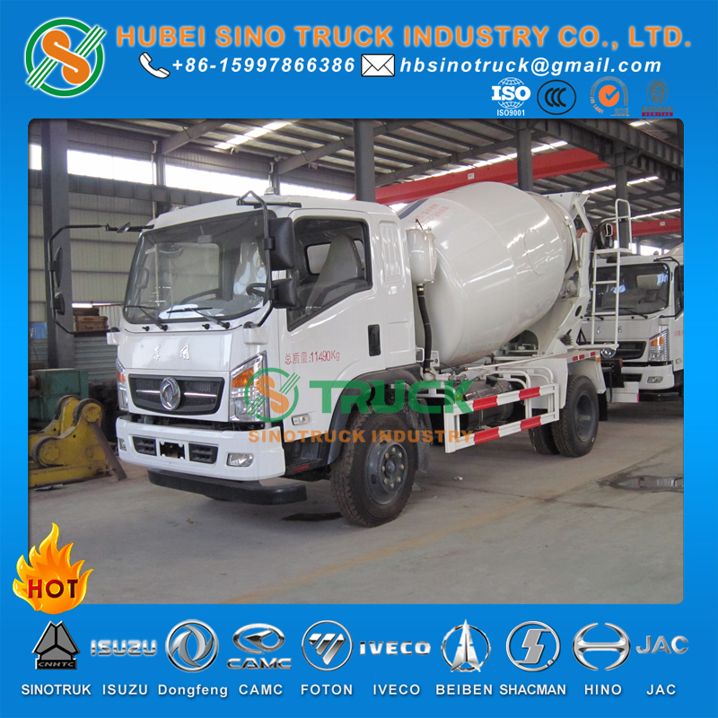 Dongfeng 3cbm Truck Mounted Mixer