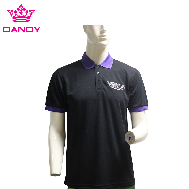 Rusuk Rajutan Cuff Black Polo Untuk Pria