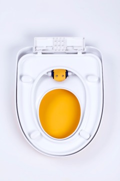 Toilet training seats are suitable for round toilets