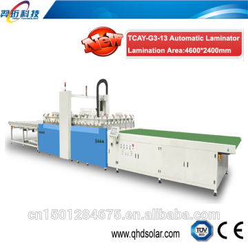 solar assembly line laminator