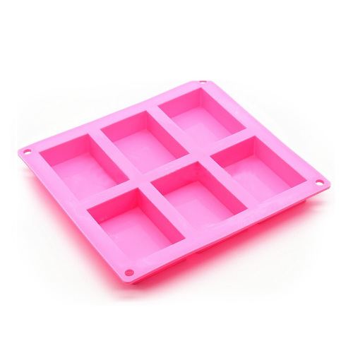 Hot Sale Silicone 6 Cavity Tvål