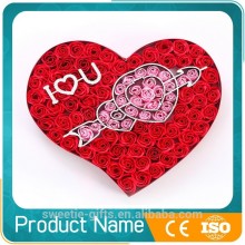 LOVE gift rose shape soap flowers for valentines gift,wedding gift