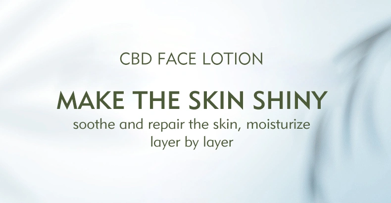 OEM Cbd Face Relieve Physical Pain Moisturizer Anti Freckle Whitening Element Facial Cream Cbd Face Cream Lotion