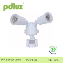 75w*2 cheap PIR sensor wall lamp