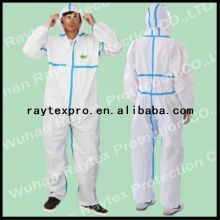 Microporous Workwear with Knitted Cuff