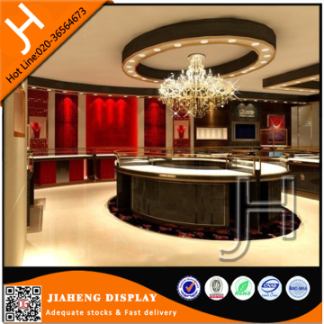 High End Jewelry Round Retail Display Table