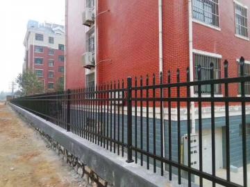 ornamental steel fence