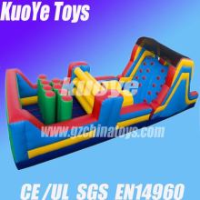 inflatable alibaba obstacle durable pvc adrenaline rush extreme inflatable obstacle course