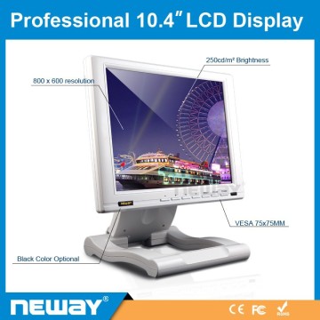 10.4 inch 4:3 ratio lcd Module vga industry touch screen monitor with DVI input
