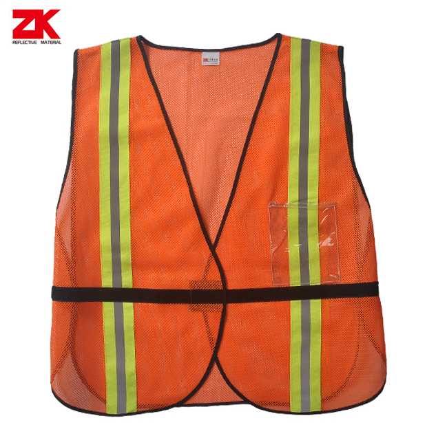 mesh high visibility waistcoat