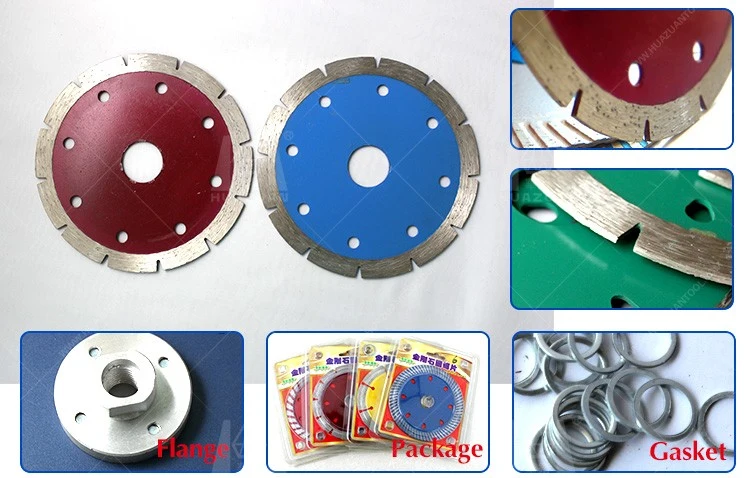 150mm/180mm/230mm Circular Diamond Saw Blade with Protection Segment