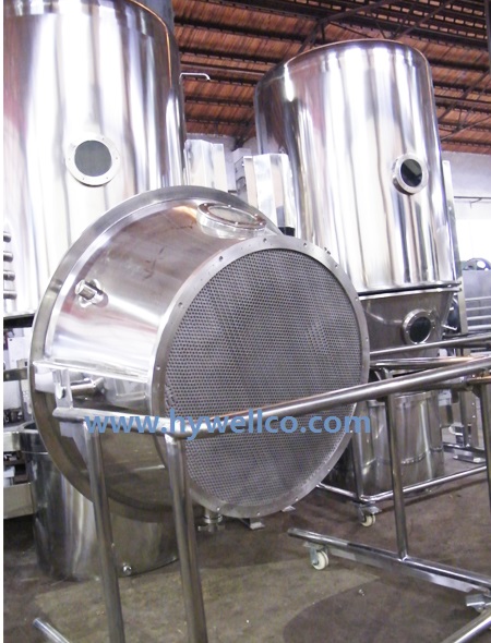 Granules Fluidizing Dryer