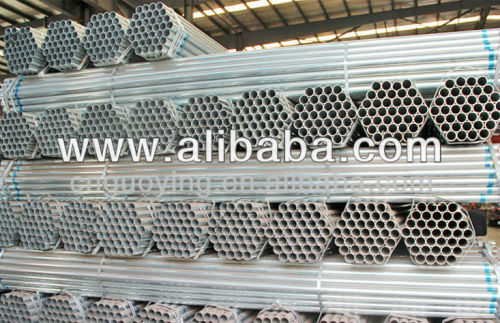 BS1387 ASTM A53 Hot Galvanized Steel Pipes