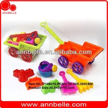 New design mini cart mini sand beach toys set