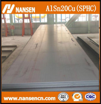 Strip steel AISn20Cu / Bimetal strip steel plate / Metal Plate