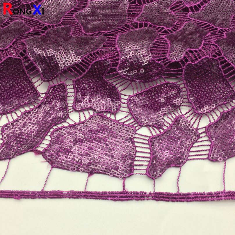 RXF0189 Brand New Sequin Pattern Fabric With High Quality