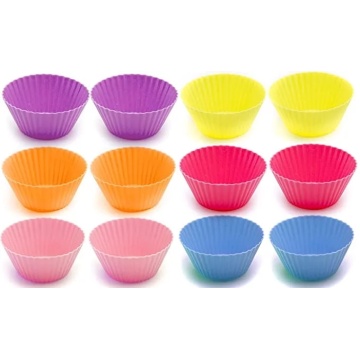 Food Grade Reusable Silicone Baking Cups