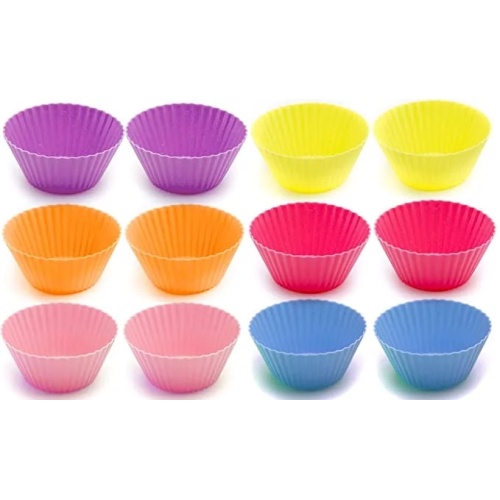 Food Grade Reusable Silicone Baking Cups