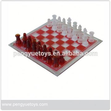 Crystal Chess	,	Children Board Games Set	,	Mini Wooden Chess Game