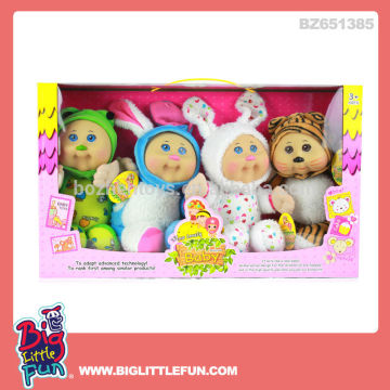 11.5''wear cotton clothes lovely toy doll