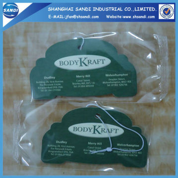 absorbing paper for air fresheners