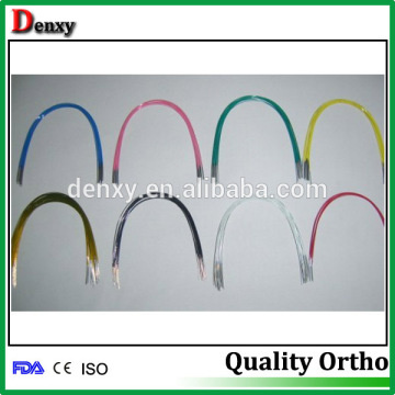 colorful corthodintic arch wire dental niti arch wire