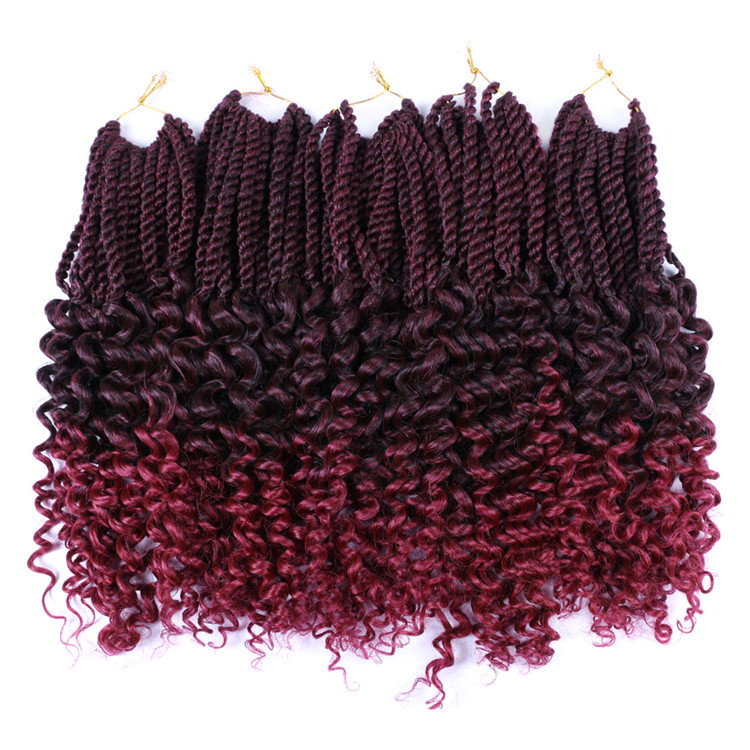 Curly Ends Senegalese Twists Braids Crochet Twists Braids Wavy Senegalese Braids Small 18inch 22 Strands/pack 100g