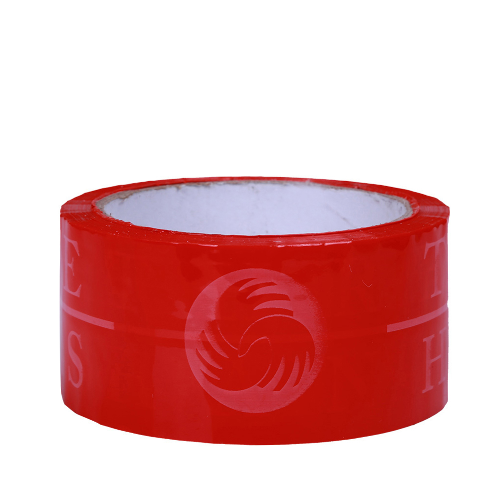 Red Easy Tear Packaging Tape.