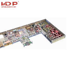 NAUGHTY CASTLE: HUADONG 2024 New Children's Game Soft Play Area for Indoor Playground Equipment