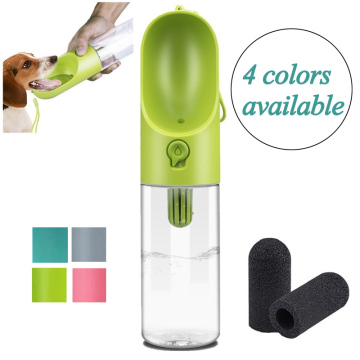 400ml Dog Water Bottle Pet Water Dispenser Feeder