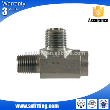 Hydraulic Threaded Carbon Steel Reducing Tee