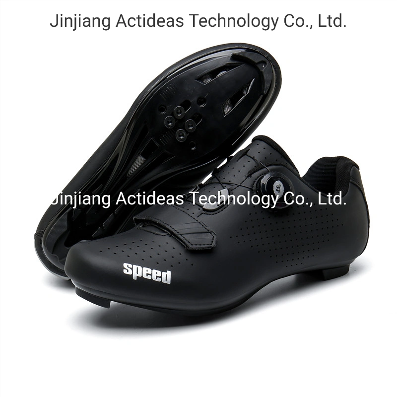 China Factory Wholesale Men Self-Locking Bike Cycling Shoes