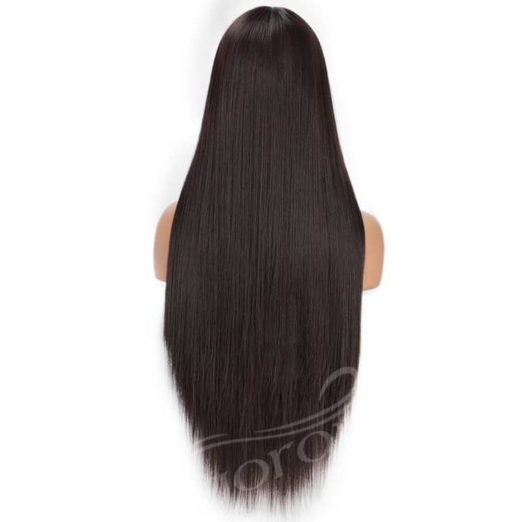 Vigorous Vendors for black women wholesale prices long cosplay wigs synthetic hair with frontal lace