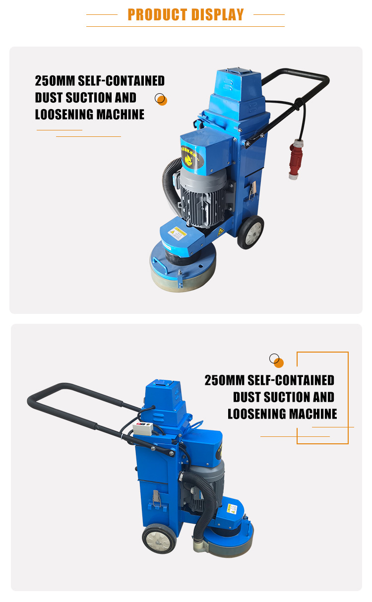 Dust-free Epoxy Floor Sander For Cement Floor Refurbishment, High ...