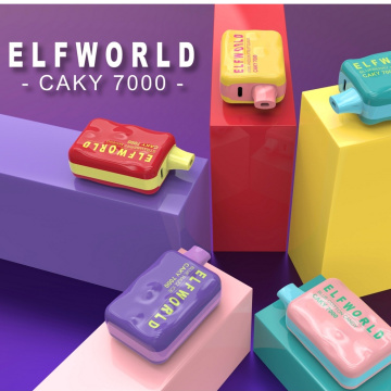 Elfworld caky7000puffs e-liquid 14ml