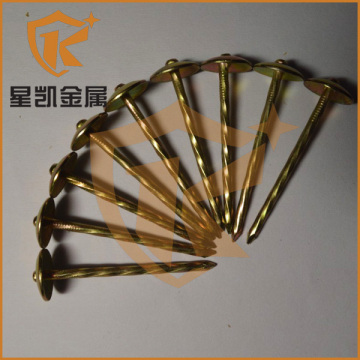 twisted shank umbrella head roofing nails