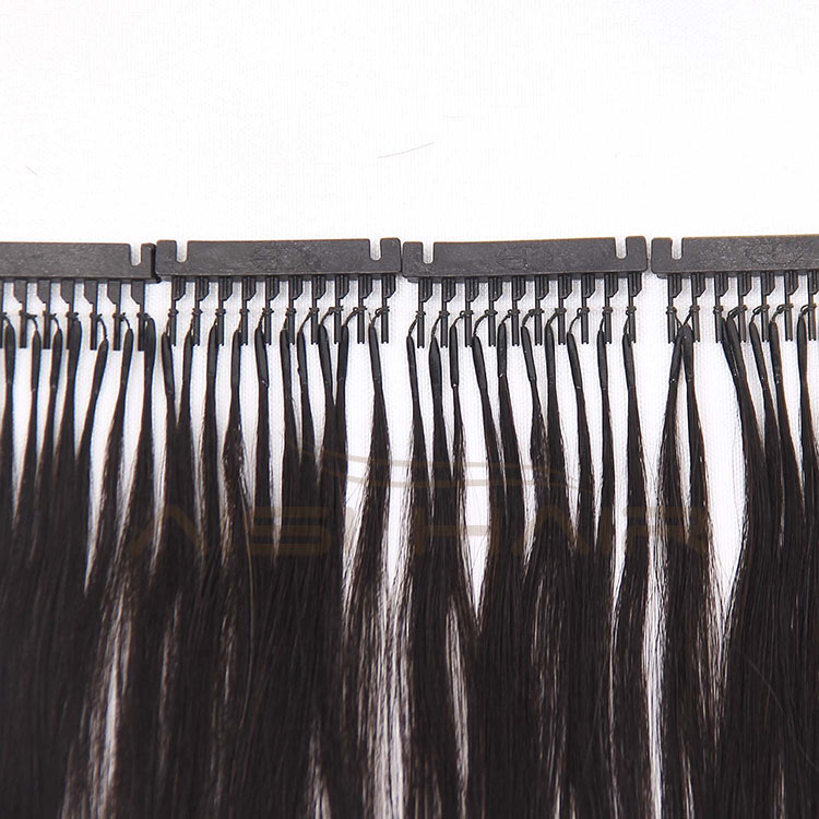 Aisi Hair 2018 New Arrival Factory Directly Product Raw Indian hair 6D Clip in Hair Extensions