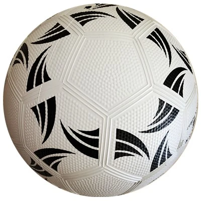 White Color Football Rubber Material for Chirdren Sporting